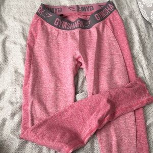 gymshark pink flex leggings